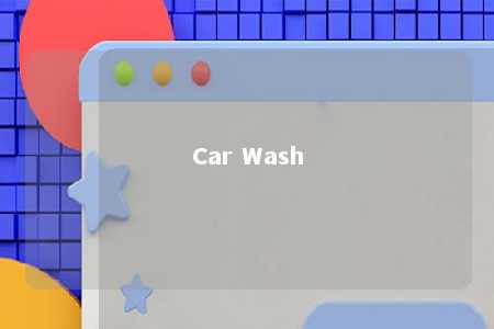 Car Wash